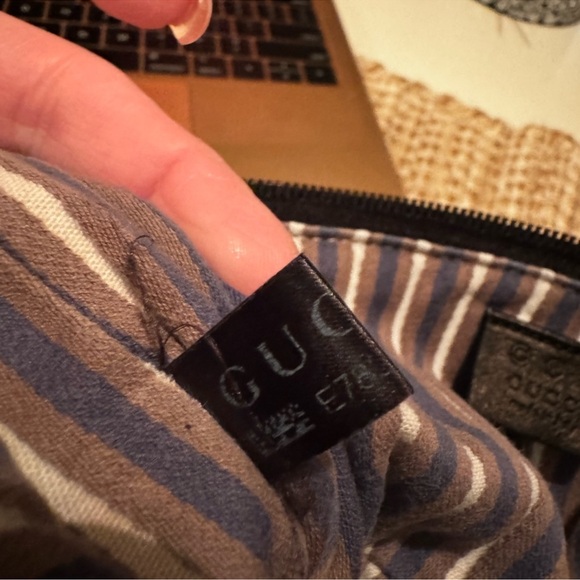 💥💥💥Authentic Gucci GG Canvas Boat Baguette - Picture 5 of 7